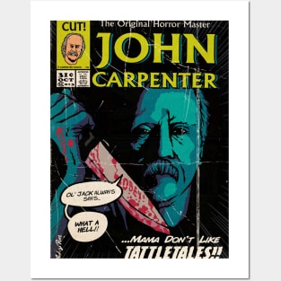 The Horror Master John Carpenter Posters and Art